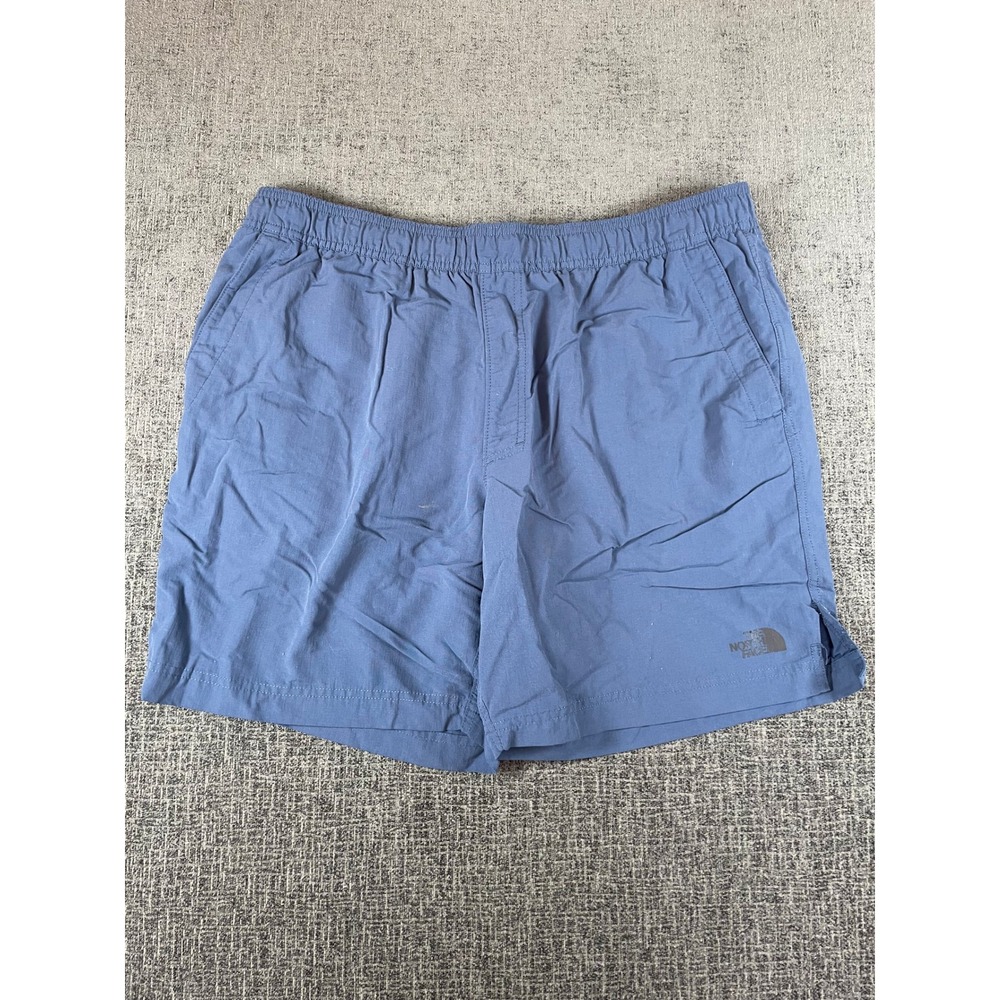 The North Face Mens Class V Water Shorts Blue XL Pull On Hiking Swim Trunks